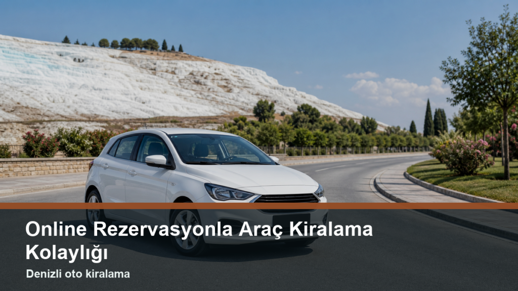 Online Rezervasyonla Araç Kiralama Kolaylığı